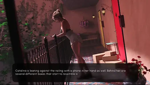 Sunset Rose 5 o odada bulduğuma inanamıyor ve Catalina'ya yardım etmek ilginçleşiyor