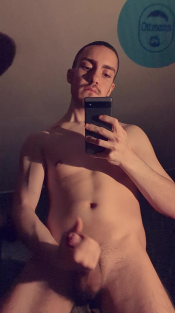 Twink big cumshot on mirror johanxiety