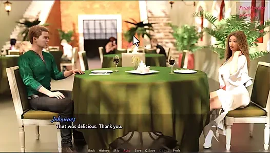 Fetiş bulucu #10 - Johannes dolandırıcı gibi giyinip Ju'yu sikiyor, Johannes duşta Squizzle'in amıyla oynuyor