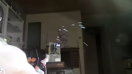 Estim boşalma yağmuru 2 kameralı melek