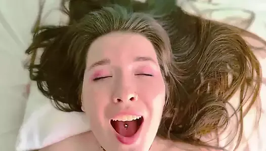 RED-HAIRED LUXURIOUS GIRL FUCKS HARD AND GIVES A DEEP BLOWJOB - CUM IN MOUTH. NEW BEST PORN MODEL. TRAVELING AROUND MEXICO