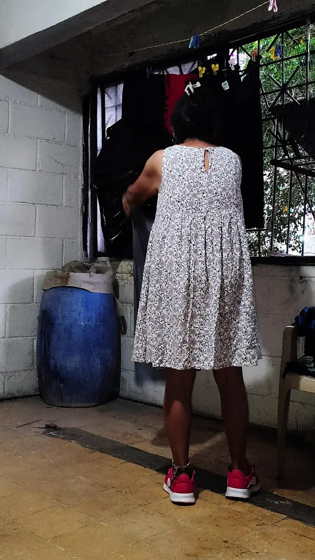 Stepmother Washing Clothes