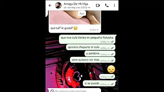 У меня был горячий чат с падчерицей моего лучшего друга, и мы в итоге занялись сексом