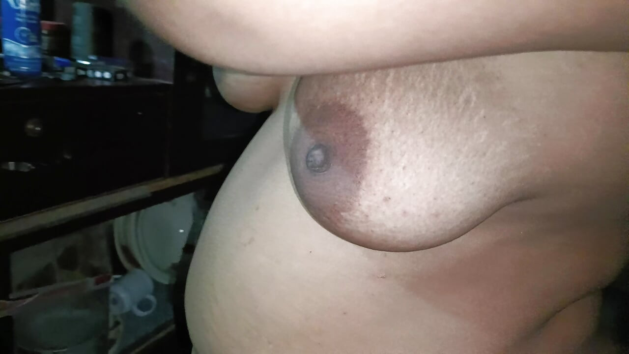I fucked her doggy style with a condom on, it was so much fun.
