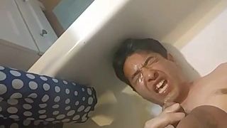 Japanese Slave per in his face