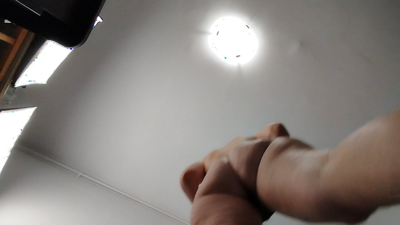Amateur step-mom masturbates with her fingers in her pussy until orgasm. Amateur step-mom trying on clothes and cutting them.
