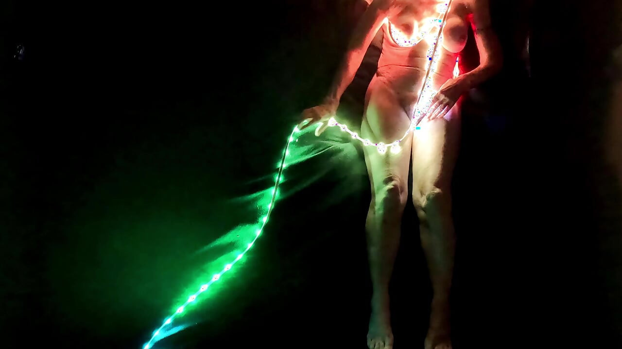 Two lighting experiments - One with Ultraviolet, The Other With an LED Strip