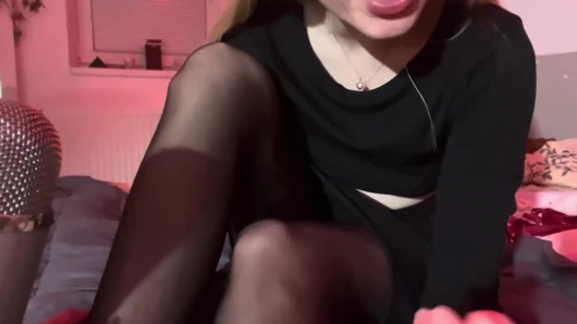 Spät in der nacht mit goddess Lounge - Nylonanbetung Asmr