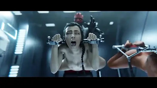 Все мои друзья трахнули меня и весело повеселились.