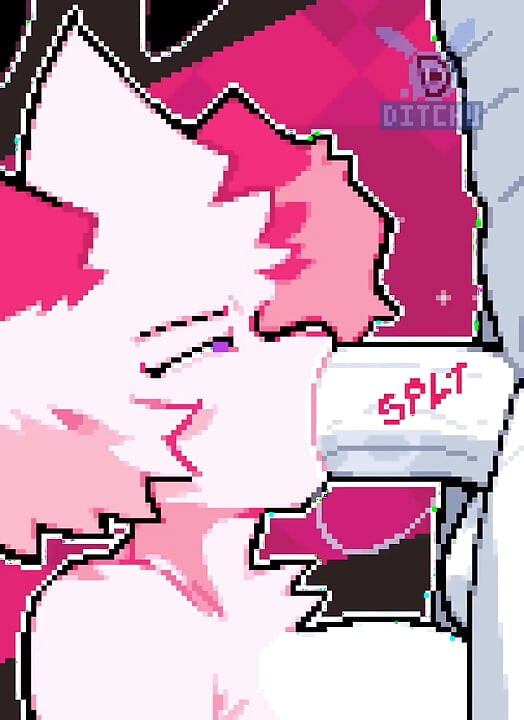 Ditchu pixel animering