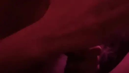 Red light 25 year old MILF pussy creaming body covered cumshots Surprise squirt