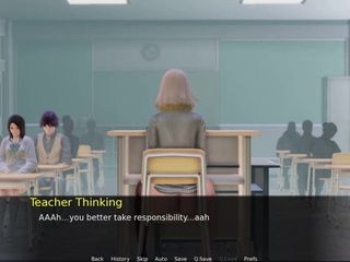 Vita sessuale pubblica - l'insegnante si masturba in classe