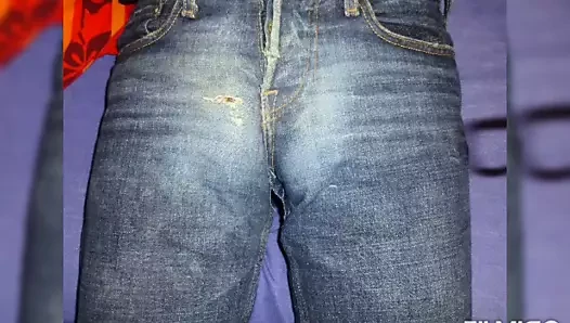 cum stained pissed jeans 1