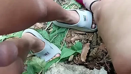 Audio nepal jernih setelah istirahat seks bermain kontol dan video baru hutan di hutan