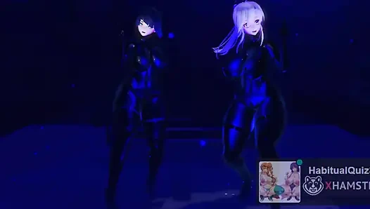 mmd r18 MISTER YELAN genshin impact HAKU ASS kancolle kantai cosplay want to fuck hard ai 3d hentai