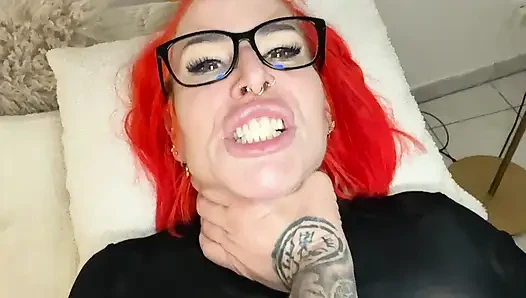 She doesn't let him go! That's why he fucks StiefMUTTI in the ass.