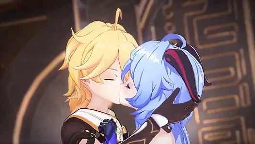 Genshin Impact - Ganyu and Aether Passionate Sex Scene - 3D Hentai Animation