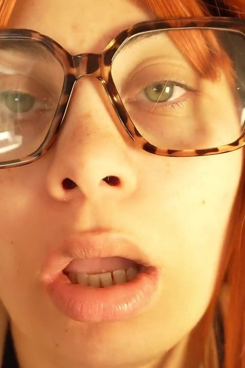 Blonde Stepsister Does Face Fetish and Makes Body Asmr Sounds with Her Body Her Mouth and Face Then Masturbates and