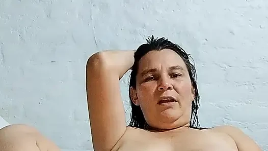 Breo si keponakan tiriku lagi asik masturbasi