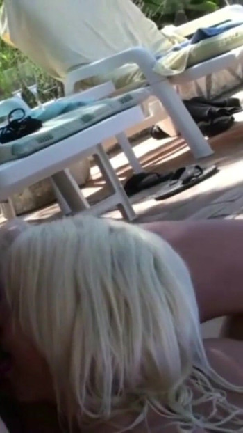 Memorable moment from "German Mature Seduce Young Boy to Fuck at Pool in Holiday"