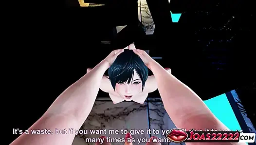 Ateşli anime kız nagisa havuzda - frenulum'da şımartma yakın çekim fetişi ve sikiş deliği ağzı sikişi ağzına boşalmaya yol açıyor