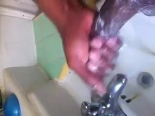 Jack off membasuh