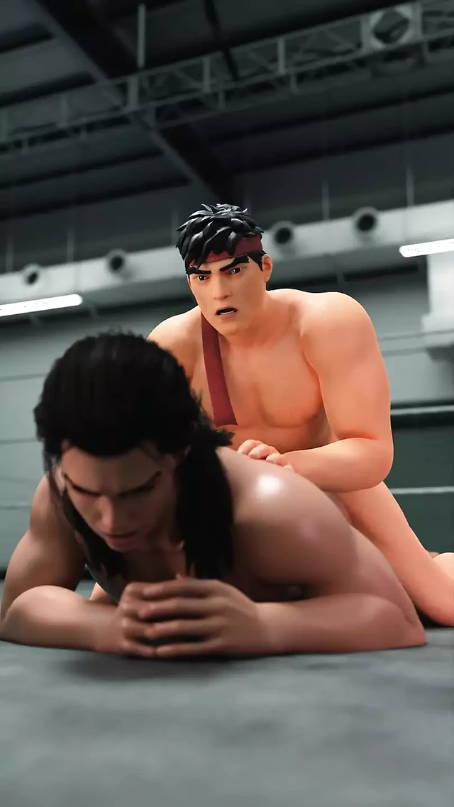 Ryu's fight with a Power Bottom part 6