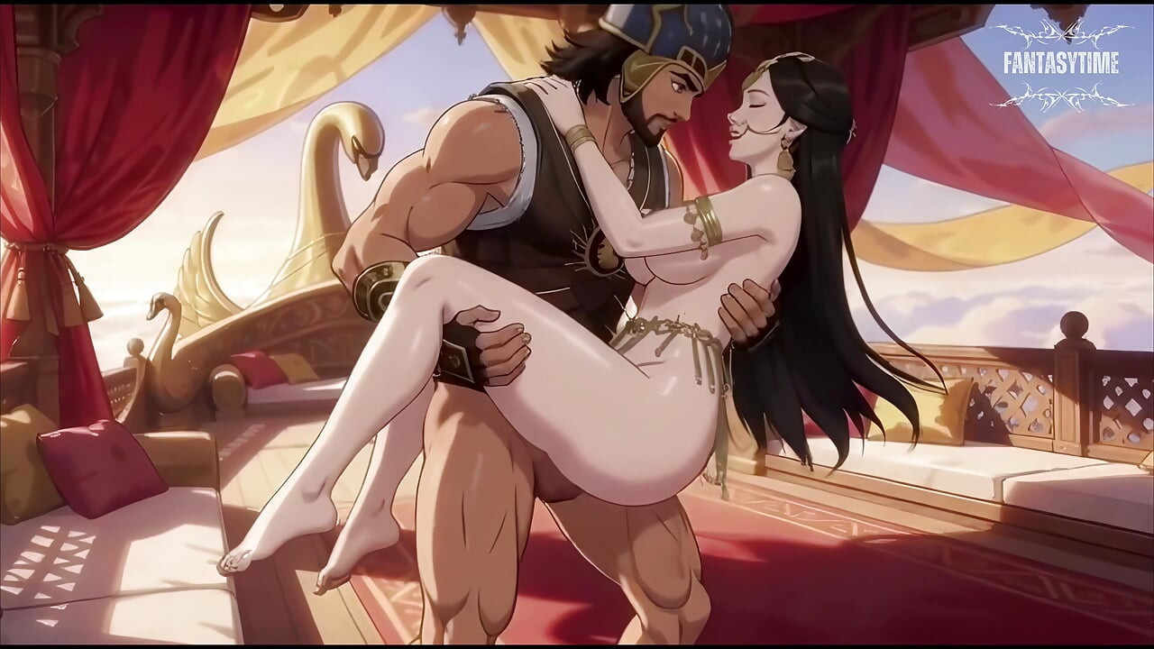 Bahubali fucked Debsena Anal on a flying ship (Bahubali parody 2)