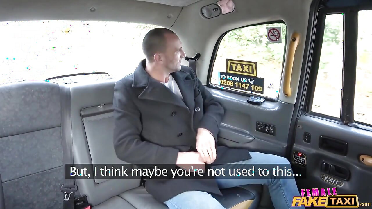 Female Fake Taxi - Ozzie Tourist Cums in Blondes Mouth