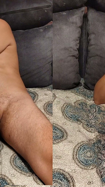 the neighbor watches us engage in mutual masturbation. she decided to jerk herself off with us. | Clip 1