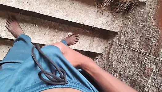 Desi Indian Boy Takes Out His Hip and Fists