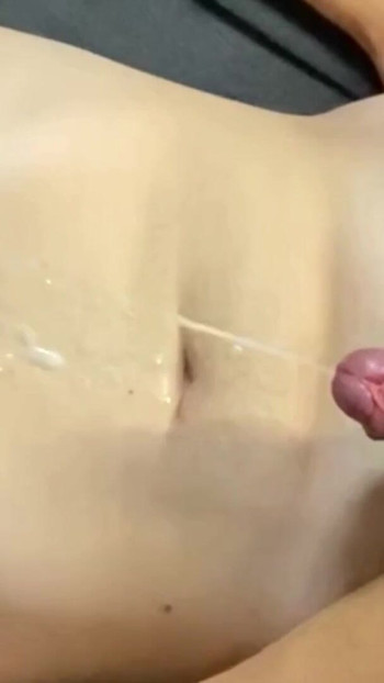 再也撑不住了，全身被热辣的精液覆盖了 | 短片 1