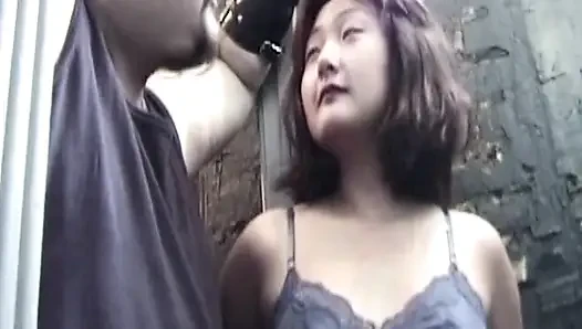 Sialan keras dengan pelacur muda Jepang