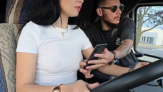 I picked up an UBER Client without a bra