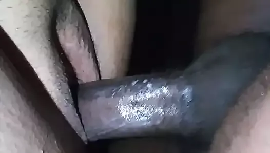 Hitting and cumming in Puerto Rican pussy Doggystyle