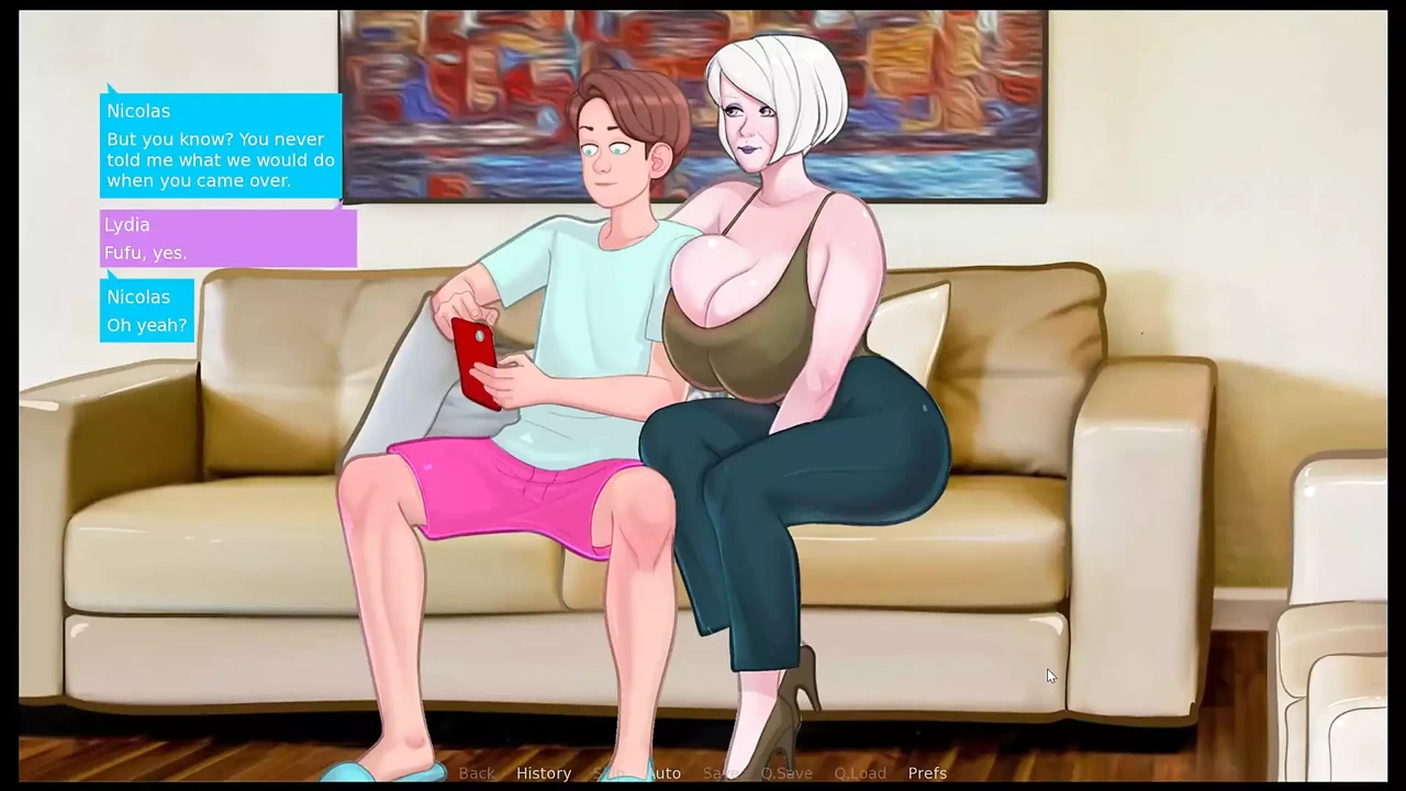 Sexnote - tüm seks sahneleri tabu hentai oyunu porno oyunu ep.42 büyük üvey anne seks yaparken yarak emiyor!