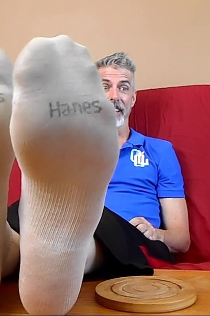 Sock Smelling Foot Massage - Daddy Giant 4