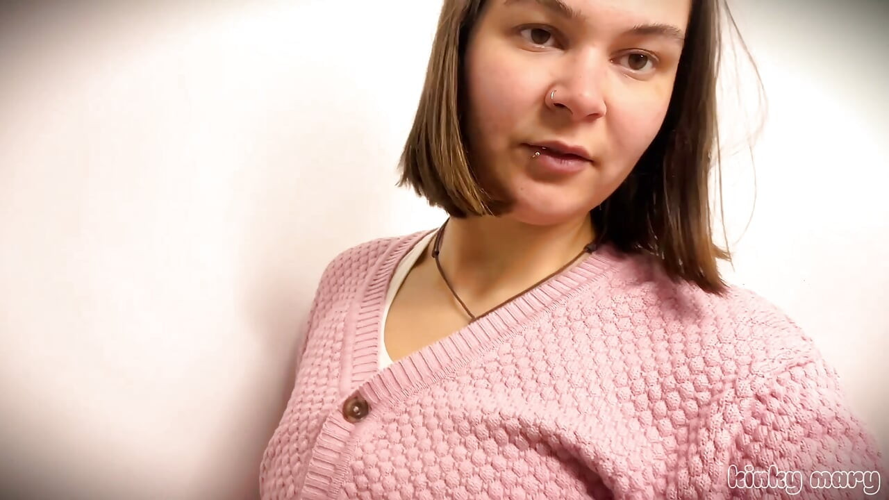 Kinky Mary Spreads Her Hairy Pussy POV and Licks Her Wet Fingers