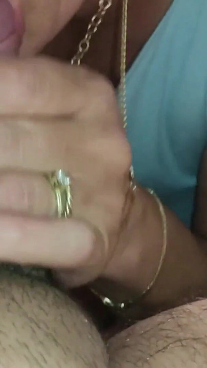 Captivating moment from "Slut Married MILF Wife Blows Husbands Friend with Cum in Mouth while Husband at Work"