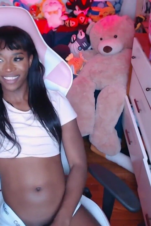 White Calvin Briefs Double Cumshot - BBC Trans Babe Vanniall Milks Her Thick Cock Twice