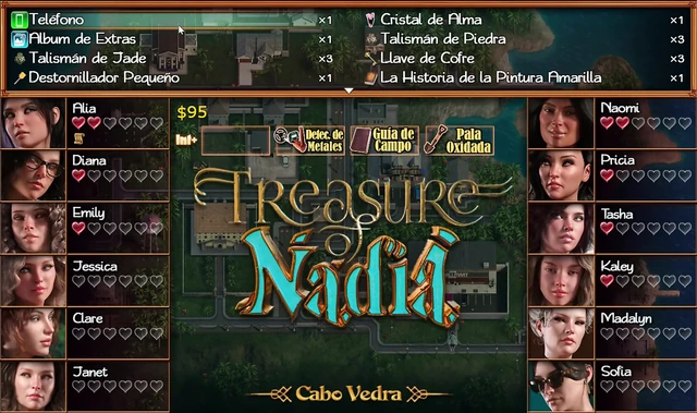 Tresure of Nadia Spanish GAMEPLAY Cap1