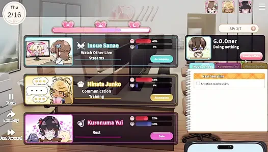 3 v-lovers Inoue emmeyi, sikini yalamayı ve dölünü yutmayı seviyor