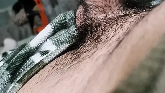 He masturbates now what's at home