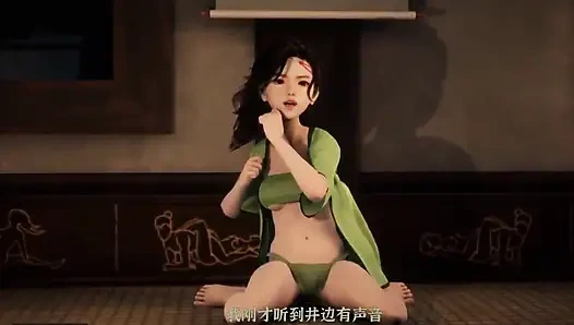 Трёхмерная школьница, которая осталась в комнате, занялась со мной сексом