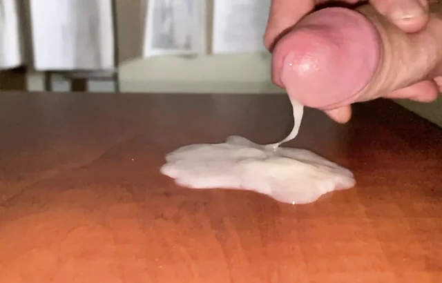 Big Cock Oozing Cum