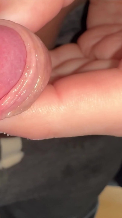 Emotional moment from "Play With My Little Foreskin Cock (Collection)"