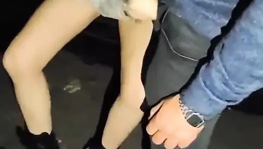 Valentina Wild parking adventures outdoor sex 50 - Fucked in the ass on the street