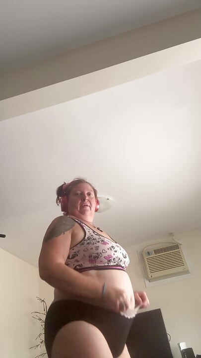 Filming My Wife Exercising