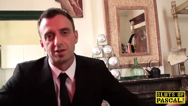 Squirting british subject gets throatfucked