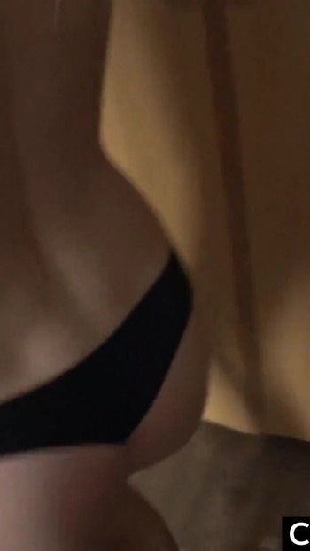 Iconic moment from "Amateur Swapped Blonde Persuaded for Morning Sex"